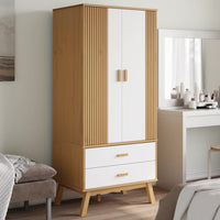 Kledingkast Olden 76,5X53X172 Cm Grenenhout