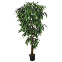Kunstplant Mangoboom 600 Bladeren Groen