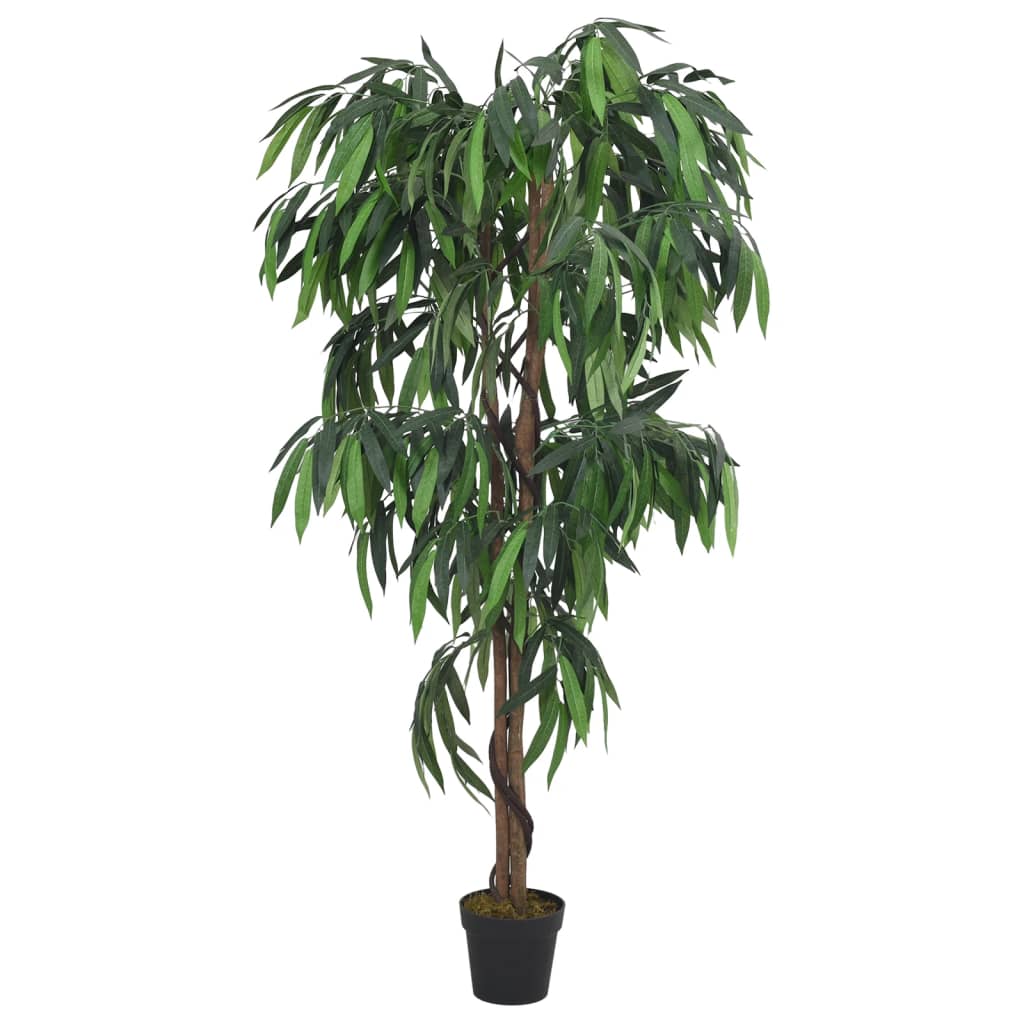 Kunstplant Mangoboom 600 Bladeren Groen