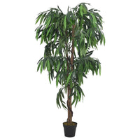 Kunstplant Mangoboom 600 Bladeren Groen