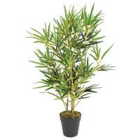 Kunstplant Bamboe 552 Bladeren 120 Cm Groen