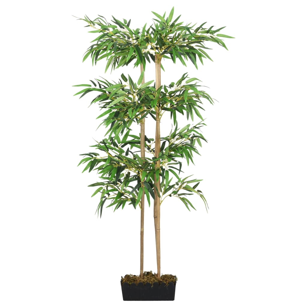 Kunstplant Bamboe 380 Bladeren 80 Cm Groen