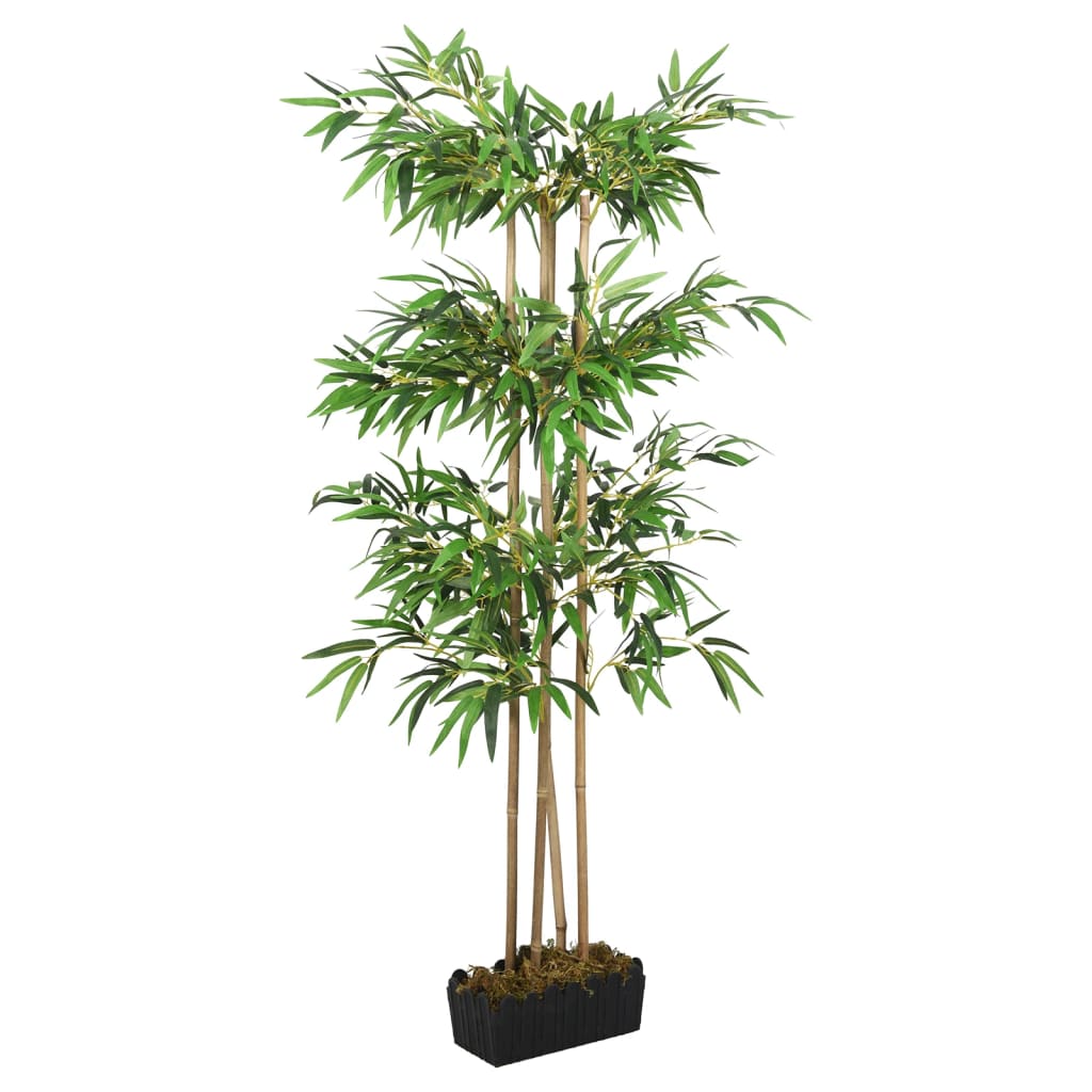 Kunstplant Bamboe 380 Bladeren 80 Cm Groen