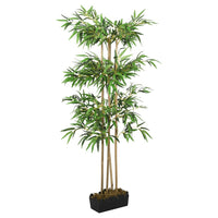 Kunstplant Bamboe 380 Bladeren 80 Cm Groen