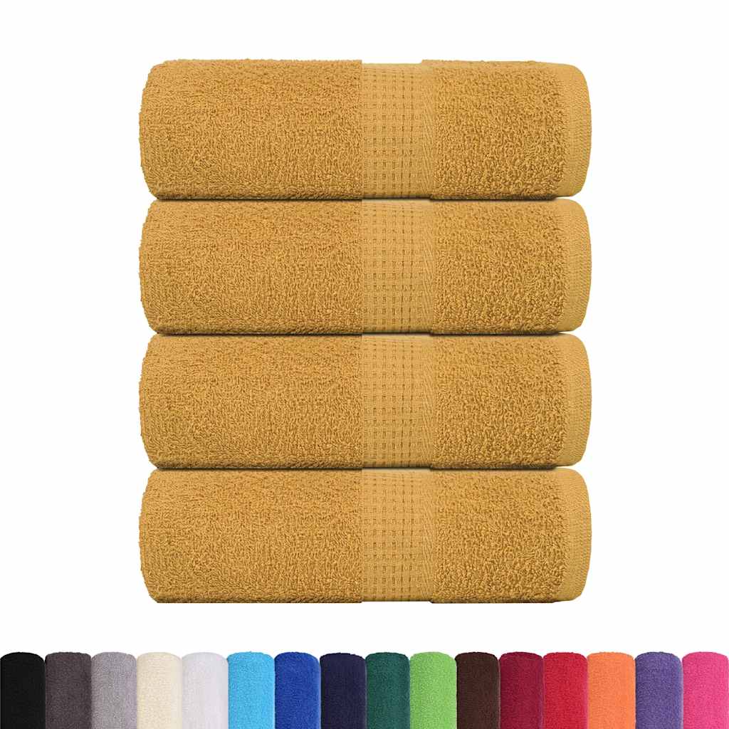 Washandjes Frogn 360 G/M² Goud