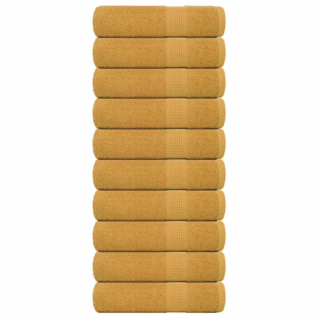 Washandjes Frogn 360 G/M² Goud