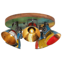 Plafondlamp 25 W E27 50X50X25 Cm Meerkleurig