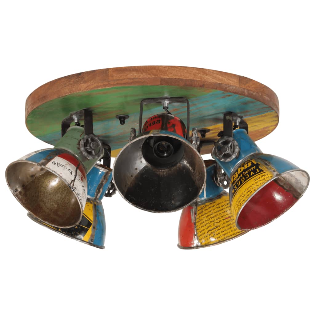 Plafondlamp 25 W E27 50X50X25 Cm Meerkleurig