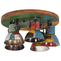 Plafondlamp 25 W E27 50X50X25 Cm Meerkleurig