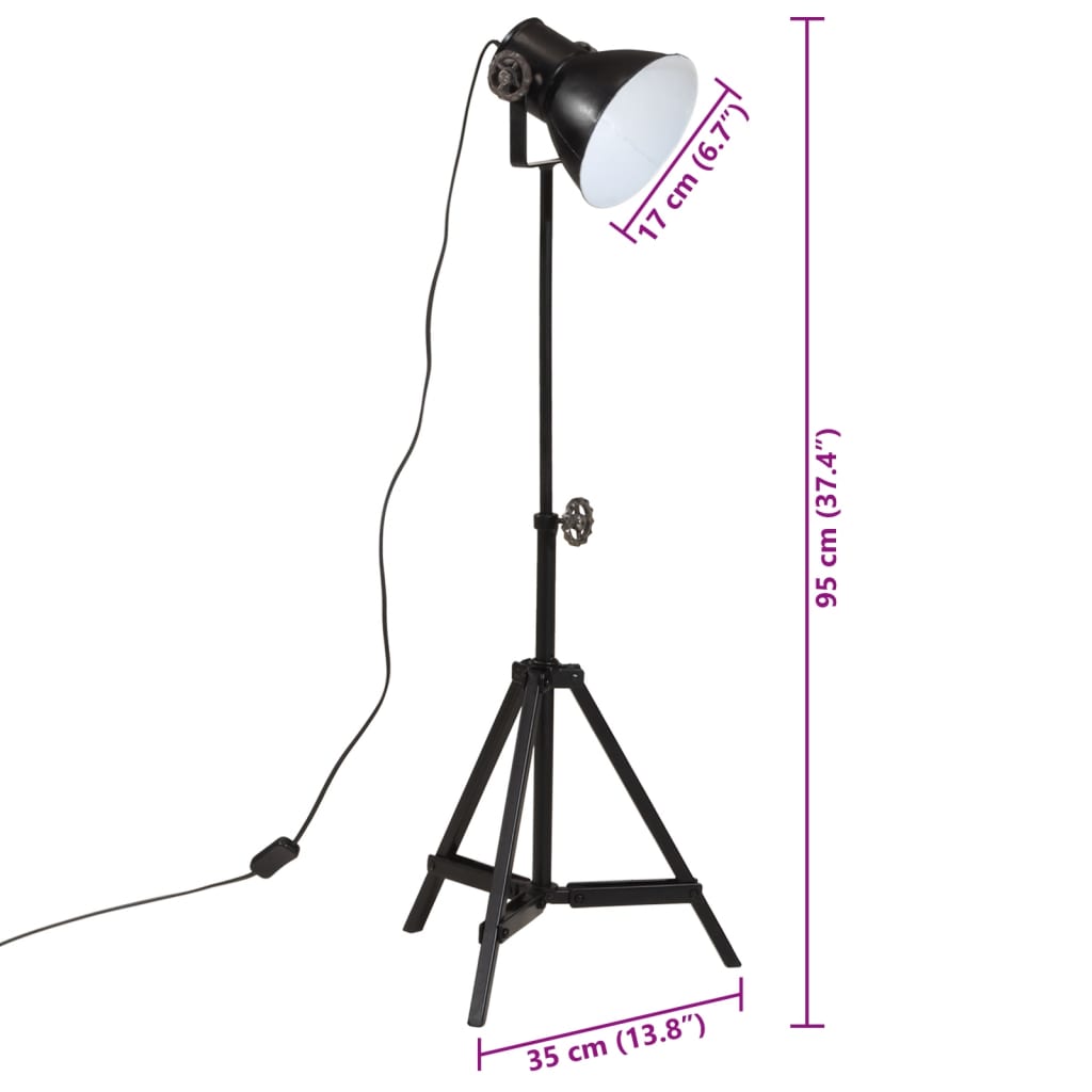 Vloerlamp 25 W E27 35X35X65/95 Cm