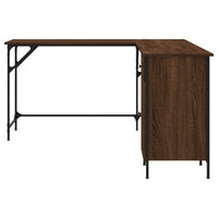Bureau 141X141X75 Cm Bewerkt Hout