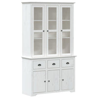 Hoge Kast Bodo 115,5X43X200,5 Cm Massief Grenenhout