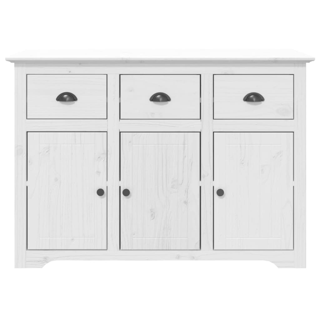 Hoge Kast Bodo 115,5X43X200,5 Cm Massief Grenenhout