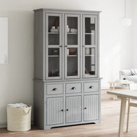 Hoge Kast Bodo 115,5X43X200,5 Cm Massief Grenenhout
