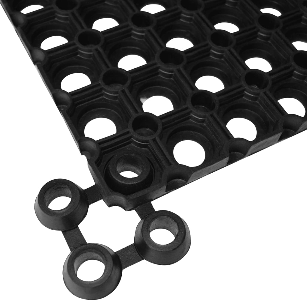 Deurmat Rechthoekig 40X60 Cm Rubber