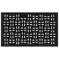 Deurmat Rechthoekig 45X75 Cm Rubber