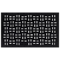 Deurmat Rechthoekig 45X75 Cm Rubber