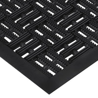 Deurmat Rechthoekig 45X75 Cm Rubber