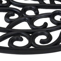 Deurmat Halfrond 45X75 Cm Rubber