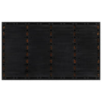 Deurmat Rechthoekig 45X75 Cm Rubber En Kokosvezel