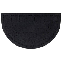 Deurmat Halfrond 45X75 Cm Rubber En Kokosvezel