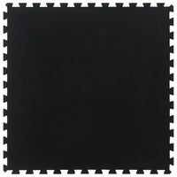 Rubbertegel 12 Mm 100X100 Cm Zwart