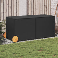 Tuinbox Met Wielen 469 L Poly Rattan