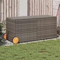 Tuinbox Met Wielen 469 L Poly Rattan
