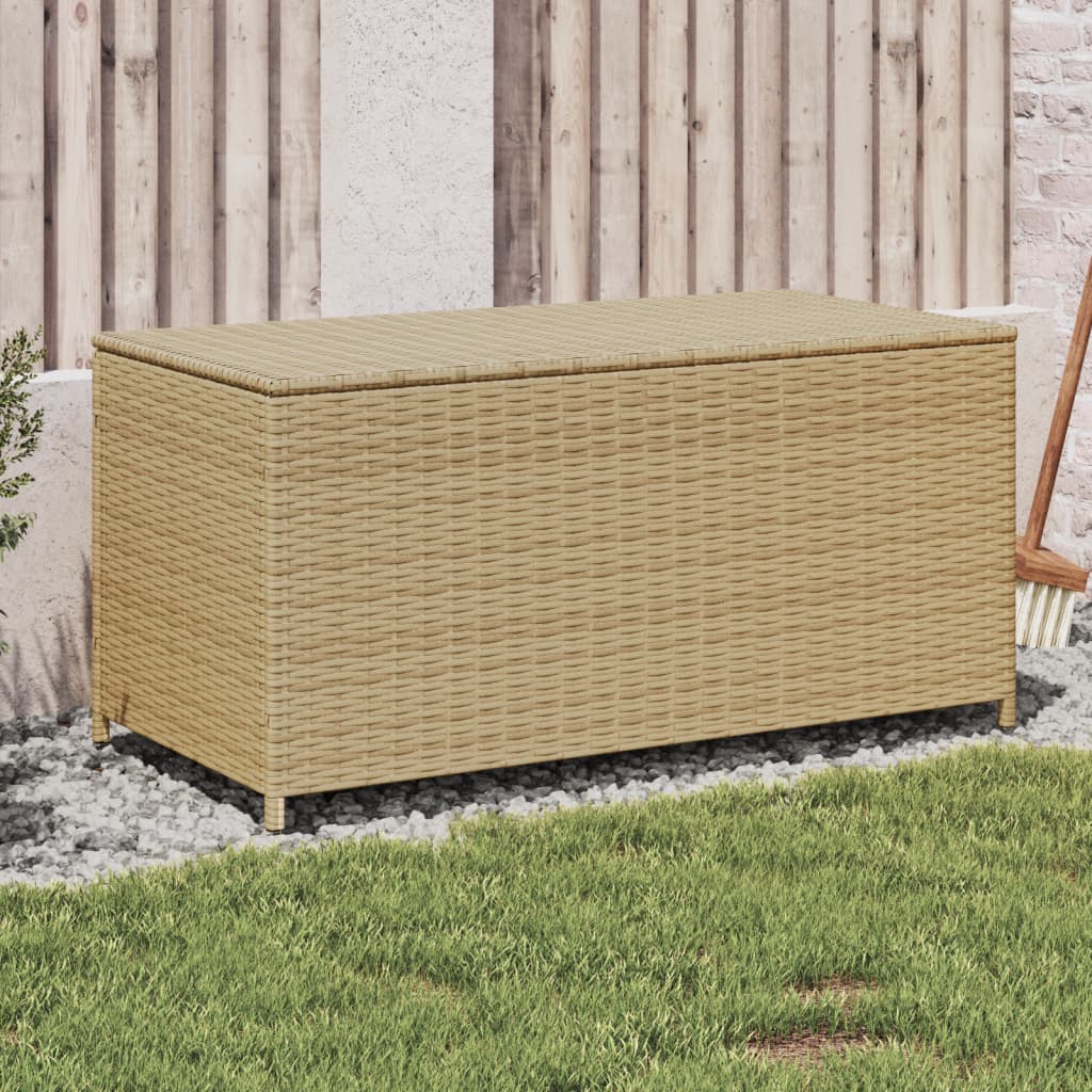 Tuinbox Met Wielen 469 L Poly Rattan