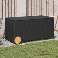 Tuinbox Met Wielen 469 L Poly Rattan