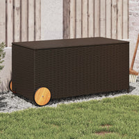 Tuinbox Met Wielen 469 L Poly Rattan