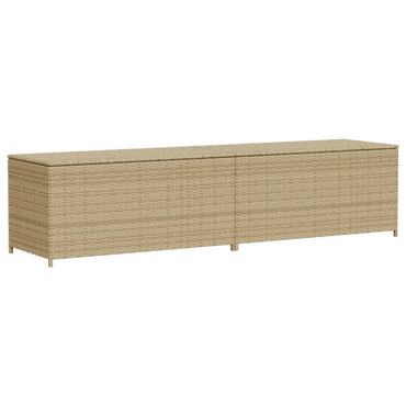 Tuinbox Met Wielen 469 L Poly Rattan