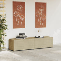 Tuinbox Met Wielen 469 L Poly Rattan