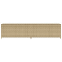 Tuinbox Met Wielen 469 L Poly Rattan