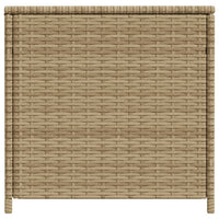Tuinbox Met Wielen 469 L Poly Rattan