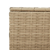 Tuinbox Met Wielen 469 L Poly Rattan