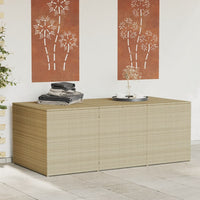 Tuinbox Met Wielen 469 L Poly Rattan