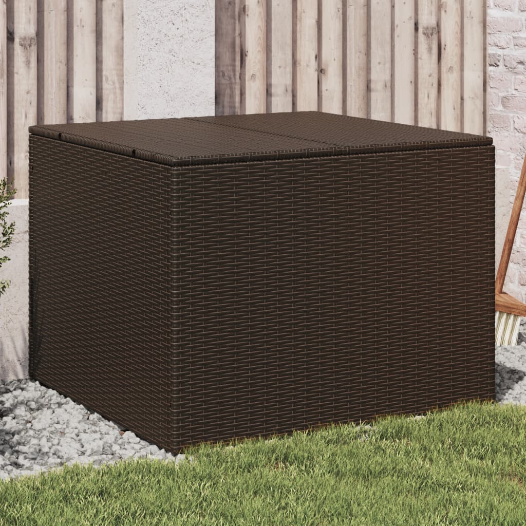 Tuinbox Met Wielen 469 L Poly Rattan
