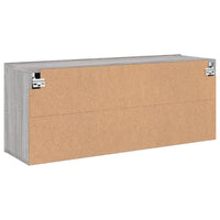 Tv-Meubel Wandgemonteerd 100X30X41 Cm Eikenkleurig