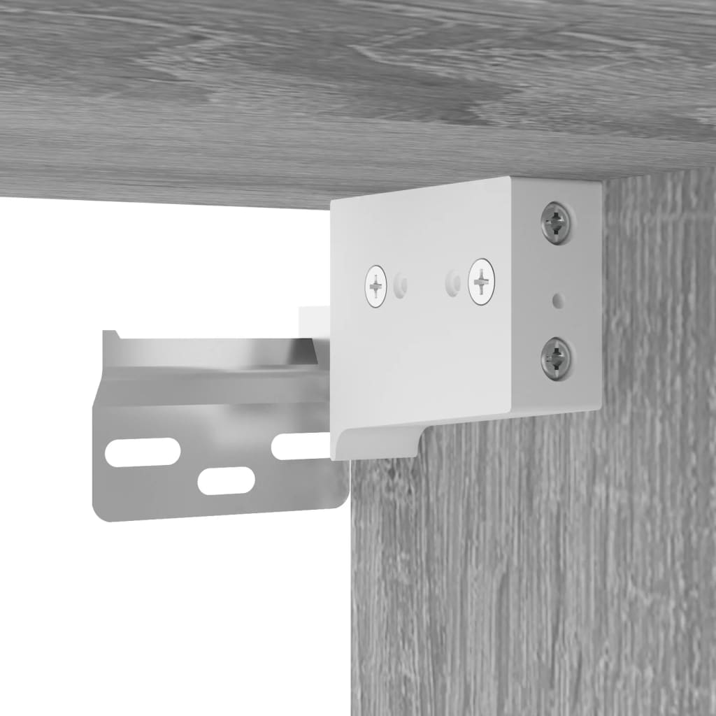 Tv-Meubel Wandgemonteerd 100X30X41 Cm Eikenkleurig