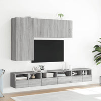 Tv-Meubel Wandgemonteerd 100X30X41 Cm Eikenkleurig
