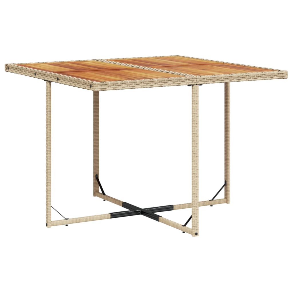 5-Delige Tuinset Met Kussens Poly Rattan