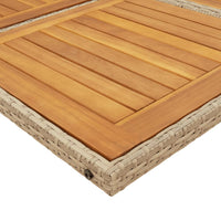 5-Delige Tuinset Met Kussens Poly Rattan