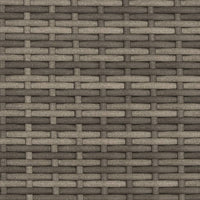 Ligbed 2-Persoons Met Luifel En Kussens Poly Rattan