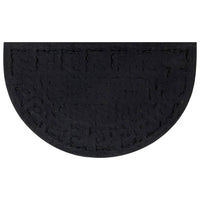 Deurmat Halfrond 45X75 Cm Rubber En Kokosvezel