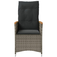 Tuinstoelen Verstelbaar Met Kussens Poly Rattan