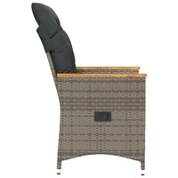 Tuinstoelen Verstelbaar Met Kussens Poly Rattan