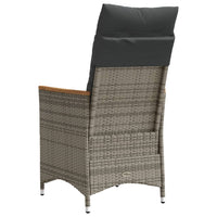 Tuinstoelen Verstelbaar Met Kussens Poly Rattan