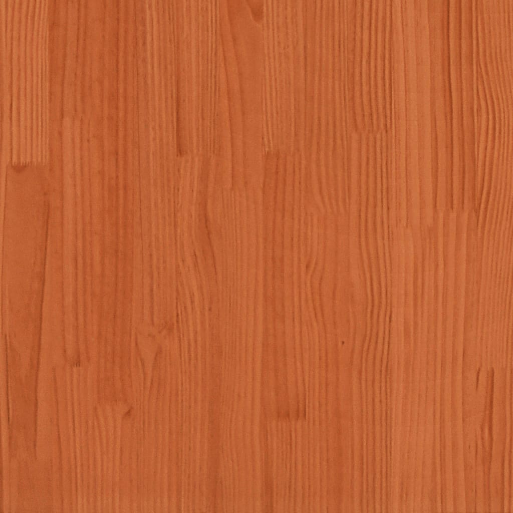 Boekenkast / Kamerscherm 100X30X199,5 Cm Massief Grenenhout Bruin