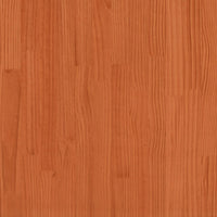 Boekenkast / Kamerscherm 100X30X199,5 Cm Massief Grenenhout Bruin